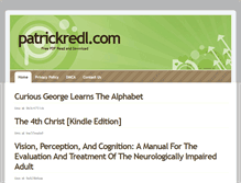 Tablet Screenshot of patrickredl.com